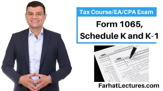 Form 1065 and Schedule K and Schedule K-1:  Partnership Income Allocation