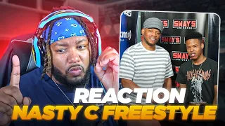 SOUTH AFRICAN RAPPER Nasty C Sway In The Morning Freestyle (REACTION!)