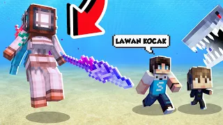 KITA BERHASIL MELAWAN RAJA LAUTAN DI MINECRAFT!!! - SURVIVAL CEBOK #18