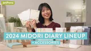 2024 Midori Diary Lineup + Accessories ✨📓