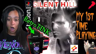 SILENT HILL On Original PS Hardware w/ RetroTINK 5x Pro |  First Playthrough (1)