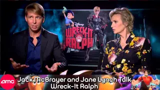 Jack McBrayer and Jane Lynch Talk Wreck-It Ralph