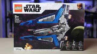 2021 LEGO Star Wars Mandalorian Starfighter Early-Review! (75316) [4K]