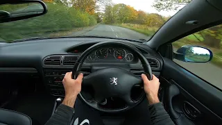 1999 Peugeot 406 SE 3.0 V6 Pininfarina Coupe Manual - POV Test Drive & Walk-around