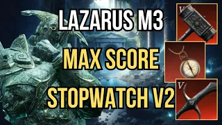 New World | Delos | S4 Lazarus (Fire) M3 Score 86,675 (17:13) | TANK POV, Lost Stopwatch, Mjollnir