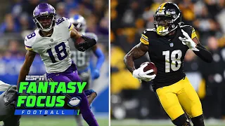 TNF Vikings vs Steelers preview, Mike Clay’s WR/CB matchups & Week 14 rankings | Fantasy Focus Live!