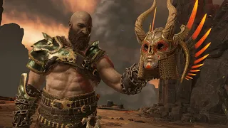 Göndul Valkyrie Boss Fight, No Damage, Lv 8 Kratos, Give Me a Challenge Mode | God of War