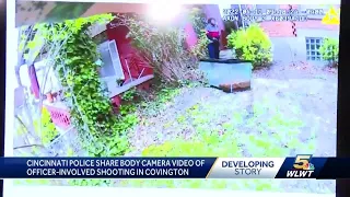 Cincinnati police release body camera footage of shooting involving 2 officers