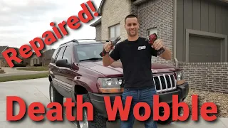 Death Wobble RETURNS Lets Knock IT OUT Jeep Grand Cherokee WJ HOW TO