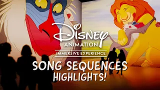 Disney Animation Immersive Experience: Song Sequence Highlights! (Toronto, Canada)