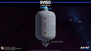 NASA (NIAC) - TURBOLIFT + Bigelow B2100 (no sound)
