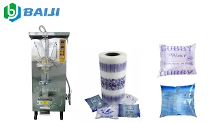 Sachet pouch bag water filling and sealing machine, machine de remplissage d'eau de sachet