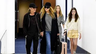 Nicole Kidman’s Daughter Sunday, Is Almost As Tall As Mom Arriving In Sydney With Sister & Parents