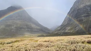 kungsleden Abisko to Nikkaluokta Arctic Sweden using UL gear