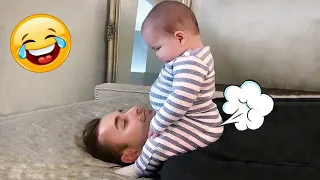 Funny Baby videos: Cute Tricks and Giggles That'll Brighten Your Day 🃏😊