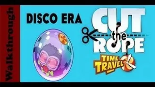 Cut The Rope Time Travel: Disco Era Playthrough