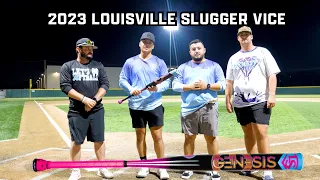 2023 LOUISVILLE SLUGGER GENESIS ONE PIECE "VICE" 13” Barrel USSSA-240 Slowpitch Softball Bat Review