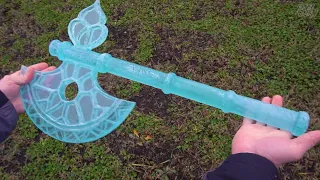 Epoxy resin  Sub-Zero Ice Axe How to make  Mortal Kombat 11