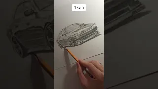 Рисуем  на время Toyota Mark 2