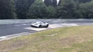 SPOTTED: Pagani Huayra BC testing at the Nürburgring Nordschleife