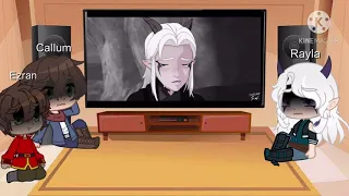 The Dragon Prince Reacts •||• Rayla, Callum and Ezran React •||• gcrv •||•