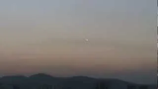 Comet seen in Pune on 1st Jan 13