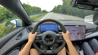 2022 All New BYD SEAL（海豹） POV Driving Impression - Tesla Model 3 killer!