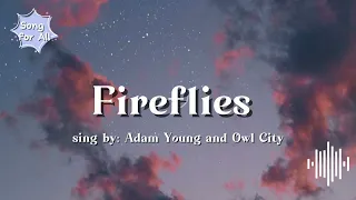 Fireflies - Adam Young and Owl City (Lyrics)