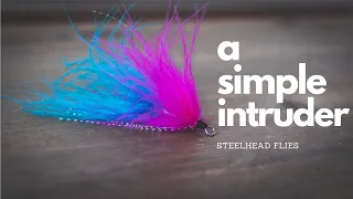 Steelhead flies: Simple Intruder