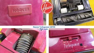 Hoover Turbopower U2724 - First Look, Before Refurbishment.