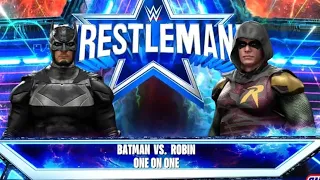 Batman Vs. Robin | Dream Match | DC UNIVERSE | WRESTLEMANIA