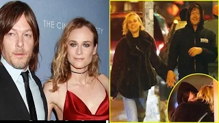 Diane Kruger & Norman Reedus Can't Stop Kissing | Diane Kruger | Diane Kruger and Norman Reedus