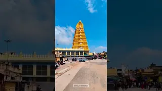 Chamundeshwari Temple is about 13 kms from Mysuru, which is a prominent city in Mysore, Karnataka.