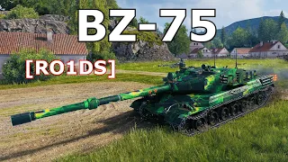 World of Tanks BZ-75 - 8 Kills 10,5K Damage | NEW TANK