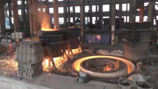 Great Wall steel casting foundry  process,customed slag pot,slag ladle process