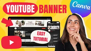 How to Make a YouTube Banner [that looks PERFECT everywhere📱💻]