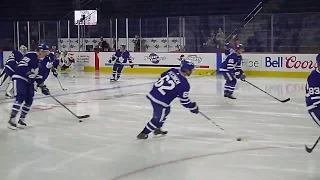 Toronto Maple Leafs rookie prospects warm up 9/8/18