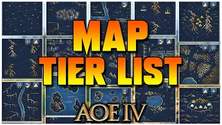 My MAP TIERLIST! | AoE4