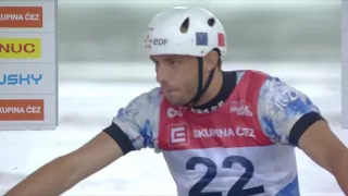 Top Three Men's Final / 2023 ICF Canoe-Kayak Slalom World Cup Prague Czech Republic