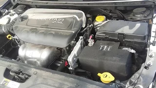 2016 Chrysler 200 2.4L Multiair Engine Normal Running Noises