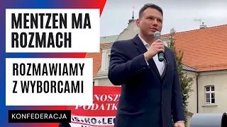 Dlaczego GŁOSUJĄ na KONFEDERACJĘ? Mentzen na spotkania z wyborcami lata HELIKOPTEREM! | FAKT.PL