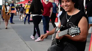 Fear of the dark - Iron maiden - On the Streets of Buenos Aires - Guitar Cover by Damian Salazar