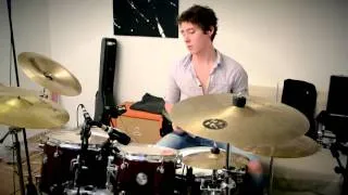 Lucas Mayery- Drum cover - Pharrell Williams - Happy (Official Music Video)