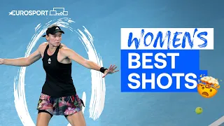 🤯 The TOP SHOTS from the women at the Australian Open 2023 | Eurosport Tennis