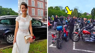 Bullied Teen Scared For Prom. Mum Posts Picture Online, Then 120 Bikers Knock At Her Door!