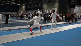 Canadian Nationals 2022 SME - L4 - Yu Hau He vs Nicholas Zhang (Partial)