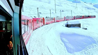 The Bernina Express | Travelling on the world's most beautiful train 🇨🇭🇨🇭