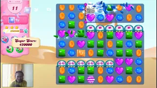 Candy Crush Saga Level 5368 - 3 Stars, 26 Moves Completed, No Boosters