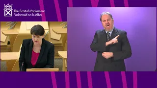 First Minister's Questions BSL - 20 January 2021