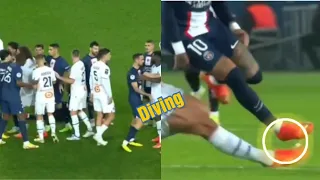 Dangerous Tackle on Neymar against Olympique Marseilles